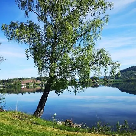 Idyllisk Vestlandsfolelse Ved Eikeren